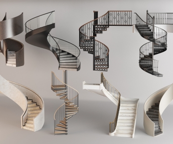 Modern Rotating Staircase-ID:806921017