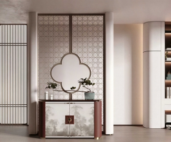 New Chinese Style Hallway-ID:362204078