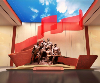 Modern Exhibition Hall-ID:571119835