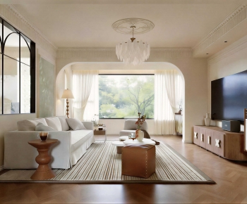 French Style A Living Room-ID:541341071