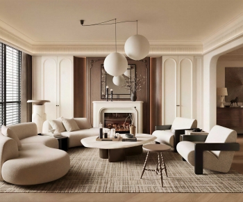 Modern A Living Room-ID:294667012