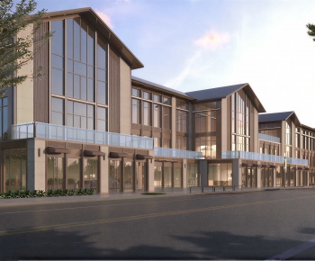 New Chinese Style Commercial Street-ID:100231294