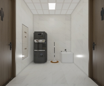 Modern Public Toilet-ID:392857077