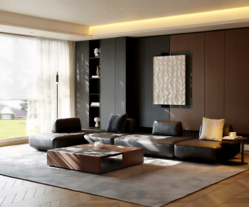 Modern A Living Room-ID:111289012