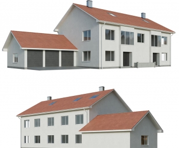 Modern Villa Appearance-ID:578563932