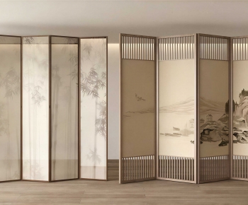 New Chinese Style Wooden Screen Partition-ID:221177105