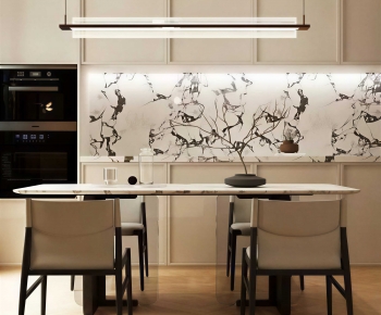 Modern Dining Table And Chairs-ID:731646066