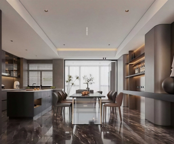 Modern Dining Room-ID:130575909