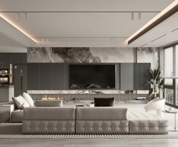 Modern A Living Room-ID:994343041