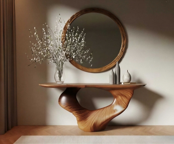 Wabi-sabi Style Console-ID:242224938