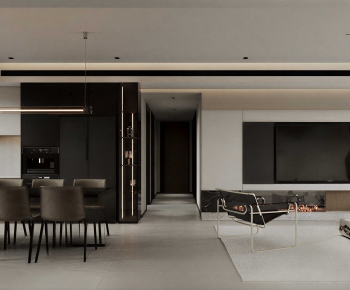 Modern A Living Room-ID:233809954