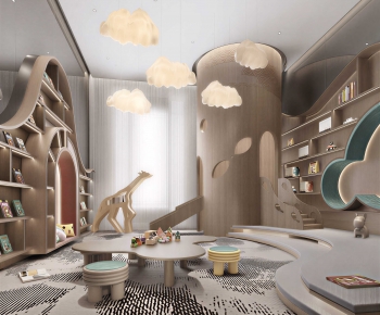Modern Children's Playroom-ID:394249926