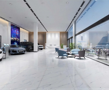 Modern Exhibition Hall-ID:915205962