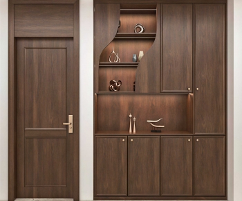 Modern Entrance Cabinet-ID:696880105