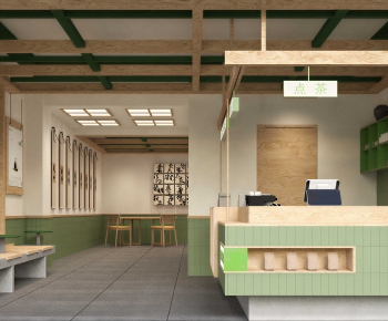 New Chinese Style Milk Tea Shop-ID:189788102