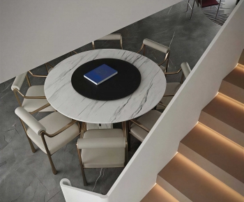 Modern Dining Table And Chairs-ID:594388964