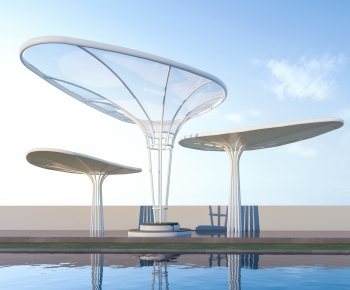 Modern Building Appearance-ID:347112893