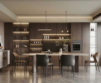 Modern Dining Room-ID:876507042