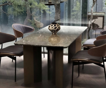 Modern Dining Table And Chairs-ID:971946955