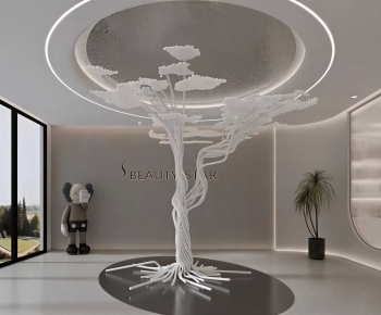 Modern Office Reception Desk-ID:948386919