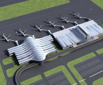 Modern Architectural Bird's-eye View Planning-ID:295547017