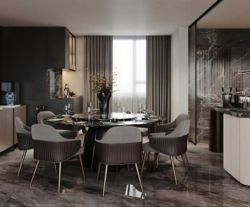 Modern Dining Room-ID:822614915