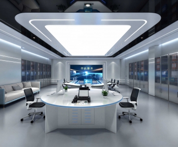 Modern Exhibition Hall-ID:853791952