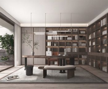 New Chinese Style Study Space-ID:358688125