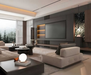 Modern A Living Room-ID:928822999