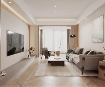 Modern A Living Room-ID:957516918