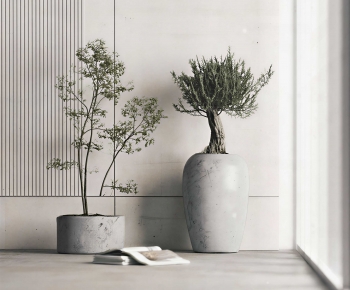 Modern Ground Green Plant Potted Plants-ID:827588086