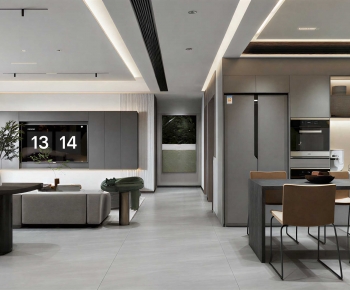 Modern A Living Room-ID:942711113