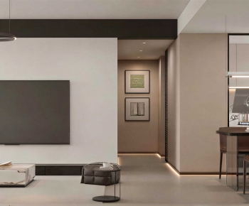 Modern A Living Room-ID:679516089