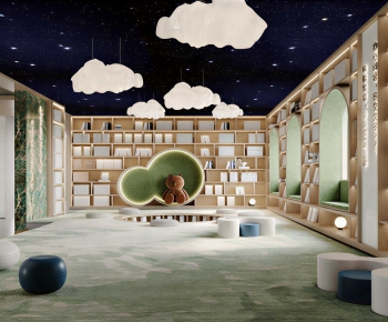 Modern Kindergarten Classrooms-ID:676476966