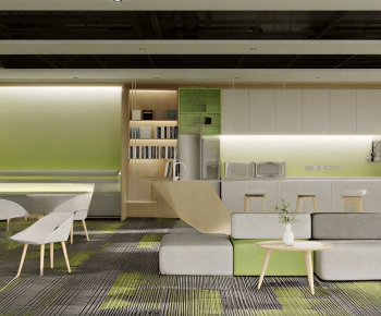 Modern Office Rest Area-ID:117618082
