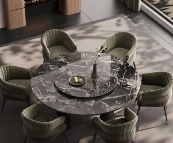 Modern Dining Table And Chairs-ID:816349989