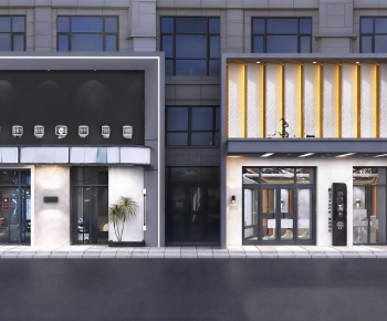 Modern Facade Element-ID:779464969