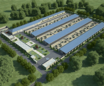Modern Architectural Bird's-eye View Planning-ID:794962881