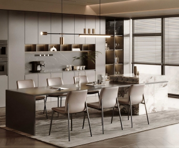 Modern Dining Room-ID:540602928