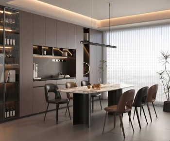 Modern Dining Room-ID:592434882