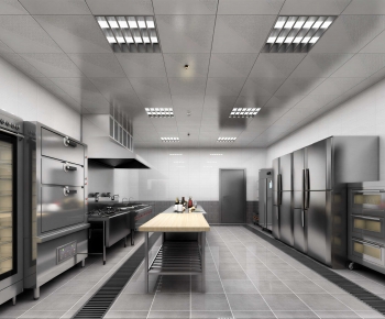 Modern Central Kitchen-ID:458759075