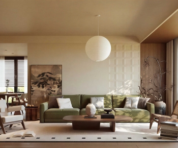 Modern A Living Room-ID:614468105