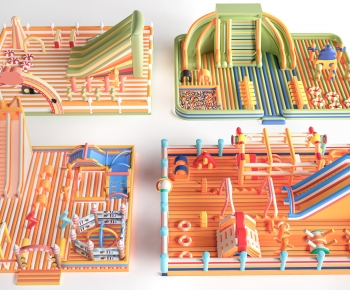 Modern Equipment For Children-ID:652982951