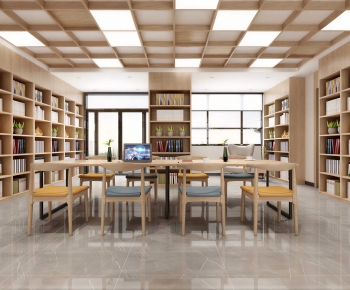Modern Bookstore Book Bar-ID:847065935