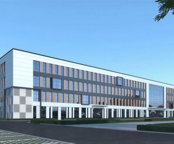 Modern Appearance Of Commercial Building-ID:348123074