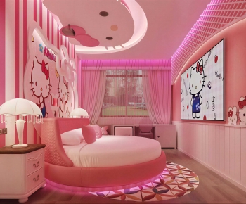 Modern Girl's Room Daughter's Room-ID:923527967