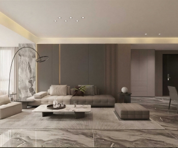 Modern A Living Room-ID:416618117