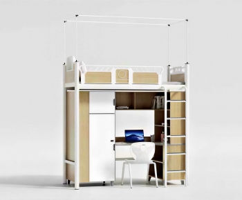 Modern Bunk Bed-ID:888623959