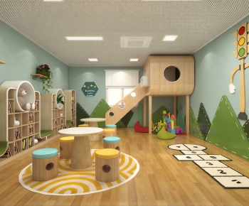 Modern Kindergarten Classrooms-ID:382554057
