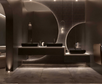 Modern Public Toilet-ID:755196098